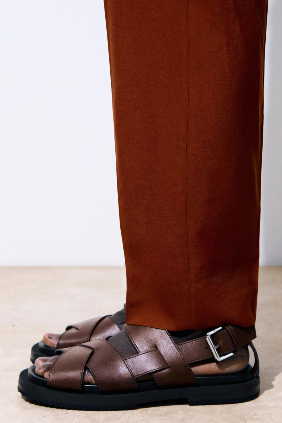 COS THE LEATHER WRAP SANDALS- Shoes