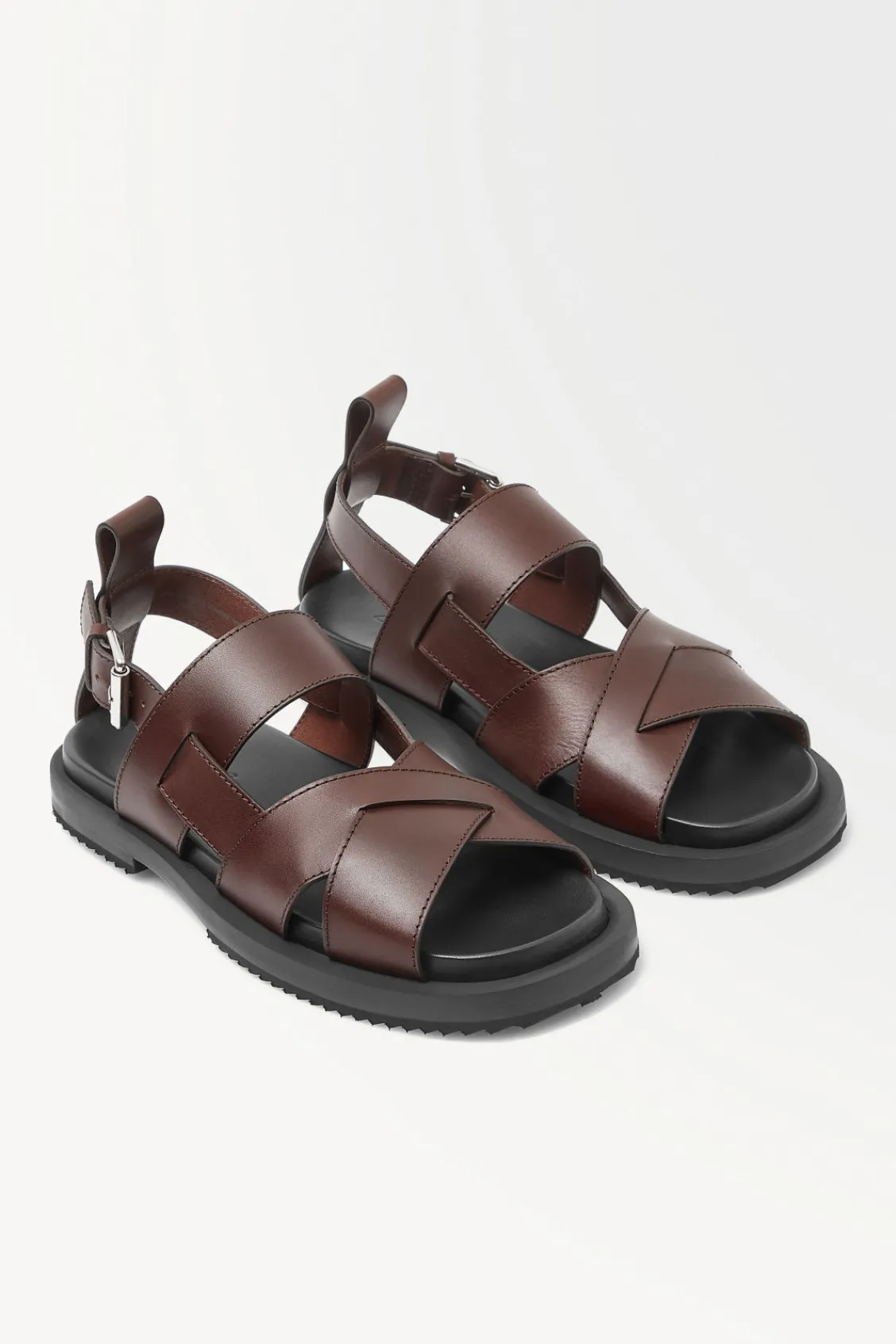 COS THE LEATHER WRAP SANDALS- Shoes