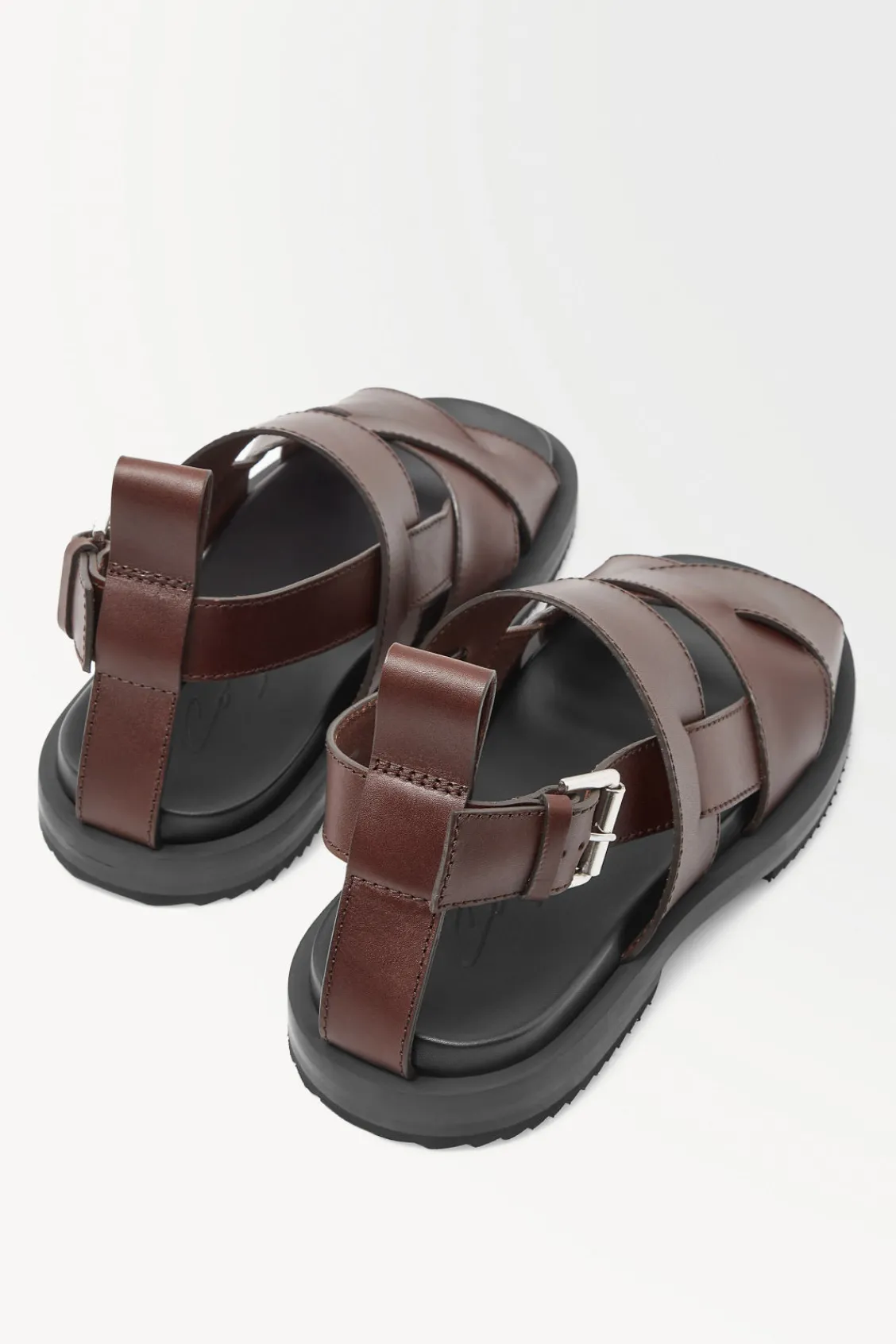 COS THE LEATHER WRAP SANDALS- Shoes