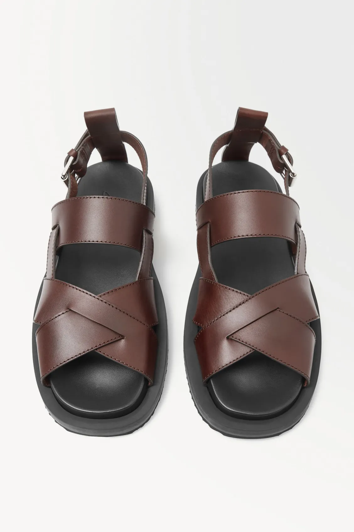 COS THE LEATHER WRAP SANDALS- Shoes