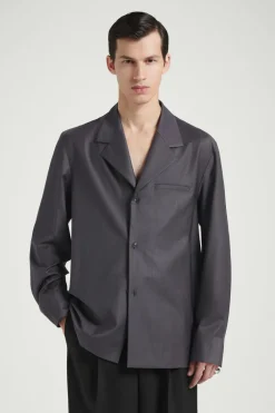 COS THE NOTCH-LAPEL SHIRT- Shirts