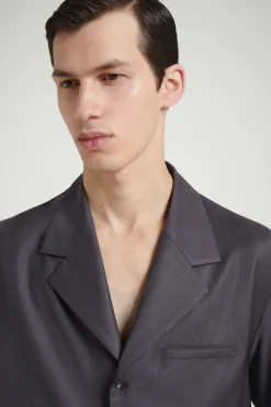 COS THE NOTCH-LAPEL SHIRT- Shirts