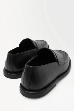 COS THE PERFORATED LEATHER LOAFERS- Shoes