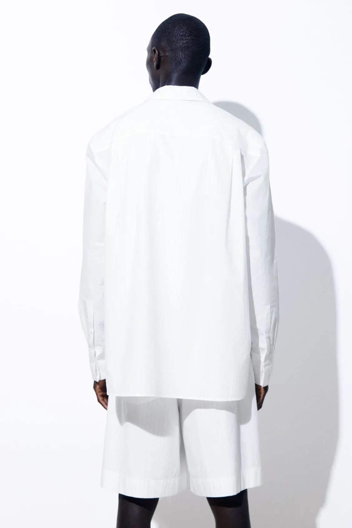 COS THE PINSTRIPED SHIRT- Shirts