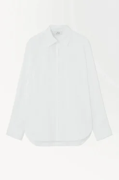 COS THE PINSTRIPED SHIRT- Shirts