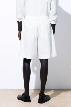 COS THE PINSTRIPED SHORTS- Pants
