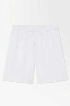 COS THE PINSTRIPED SHORTS- Pants