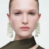 COS THE QUARTZ CASCADE EARRINGS-Women Jewelry