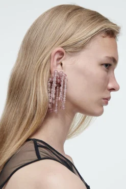 COS THE QUARTZ CASCADE EARRINGS-Women Jewelry