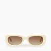 COS THE RECTANGLE ACETATE SUNGLASSES-Women Sunglasses