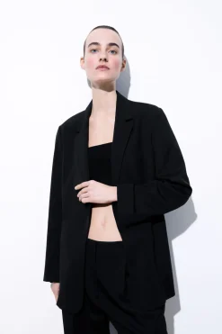 COS THE RELAXED BELTED BLAZER-Women Coats & Jackets