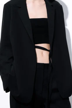 COS THE RELAXED BELTED BLAZER-Women Coats & Jackets