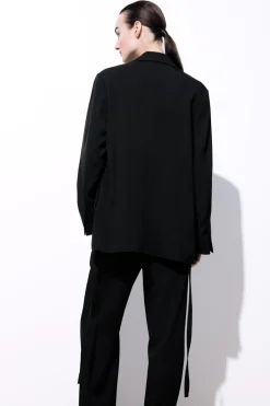COS THE RELAXED BELTED BLAZER-Women Coats & Jackets