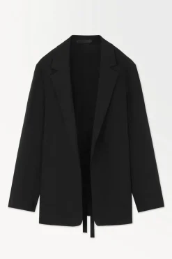COS THE RELAXED BELTED BLAZER-Women Coats & Jackets