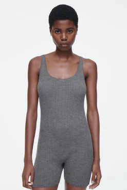 COS THE RIBBED MERINO WOOL BODY-Women Dresses & Jumpsuits