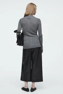 COS THE RIBBED MERINO WOOL TOP-Women Tops | Sweaters & Cardigans