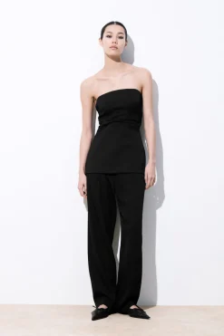 COS THE SCULPTED BANDEAU-Women Tops