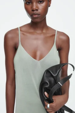 COS THE SHEER KNITTED SLIP DRESS-Women Dresses & Jumpsuits | Sweaters & Cardigans