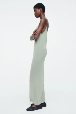 COS THE SHEER KNITTED SLIP DRESS-Women Dresses & Jumpsuits | Sweaters & Cardigans