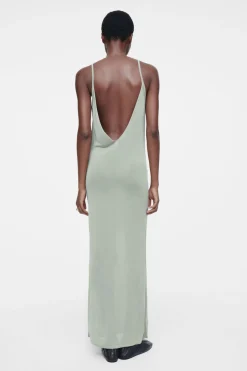 COS THE SHEER KNITTED SLIP DRESS-Women Dresses & Jumpsuits | Sweaters & Cardigans