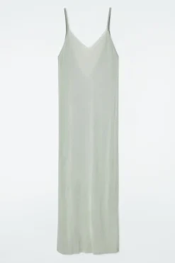 COS THE SHEER KNITTED SLIP DRESS-Women Dresses & Jumpsuits | Sweaters & Cardigans