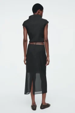 COS THE SHEER LAYERED COLUMN SKIRT-Women Skirts
