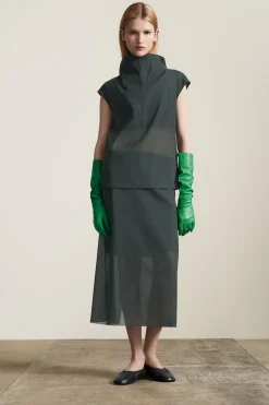 COS THE SHEER LAYERED COLUMN SKIRT-Women Skirts
