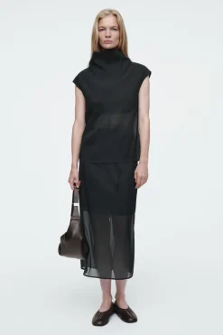 COS THE SHEER SLEEVELESS TOP-Women Shirts & Blouses | Tops