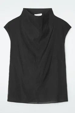 COS THE SHEER SLEEVELESS TOP-Women Shirts & Blouses | Tops