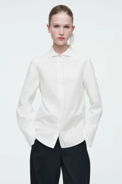 COS THE SIGNATURE COTTON-POPLIN SHIRT-Women Shirts & Blouses | Tops