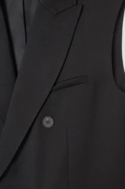 COS THE SLEEVELESS DOUBLE-BREASTED BLAZER- Suits & Tailoring | Coats & Jackets