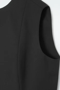 COS THE SLEEVELESS TAILORED WOOL DRESS-Women Dresses & Jumpsuits