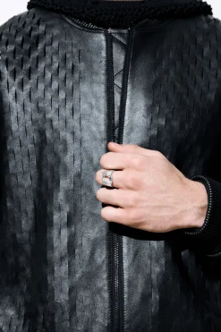 COS THE STERLING CHAIN-LINK RING- Jewelry