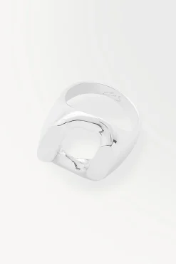 COS THE STERLING CHAIN-LINK RING- Jewelry