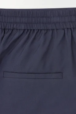 COS THE STRAIGHT-LEG SILK PANTS-Women Pants