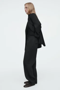 COS THE TAILORED BARREL-LEG PANTS-Women Pants