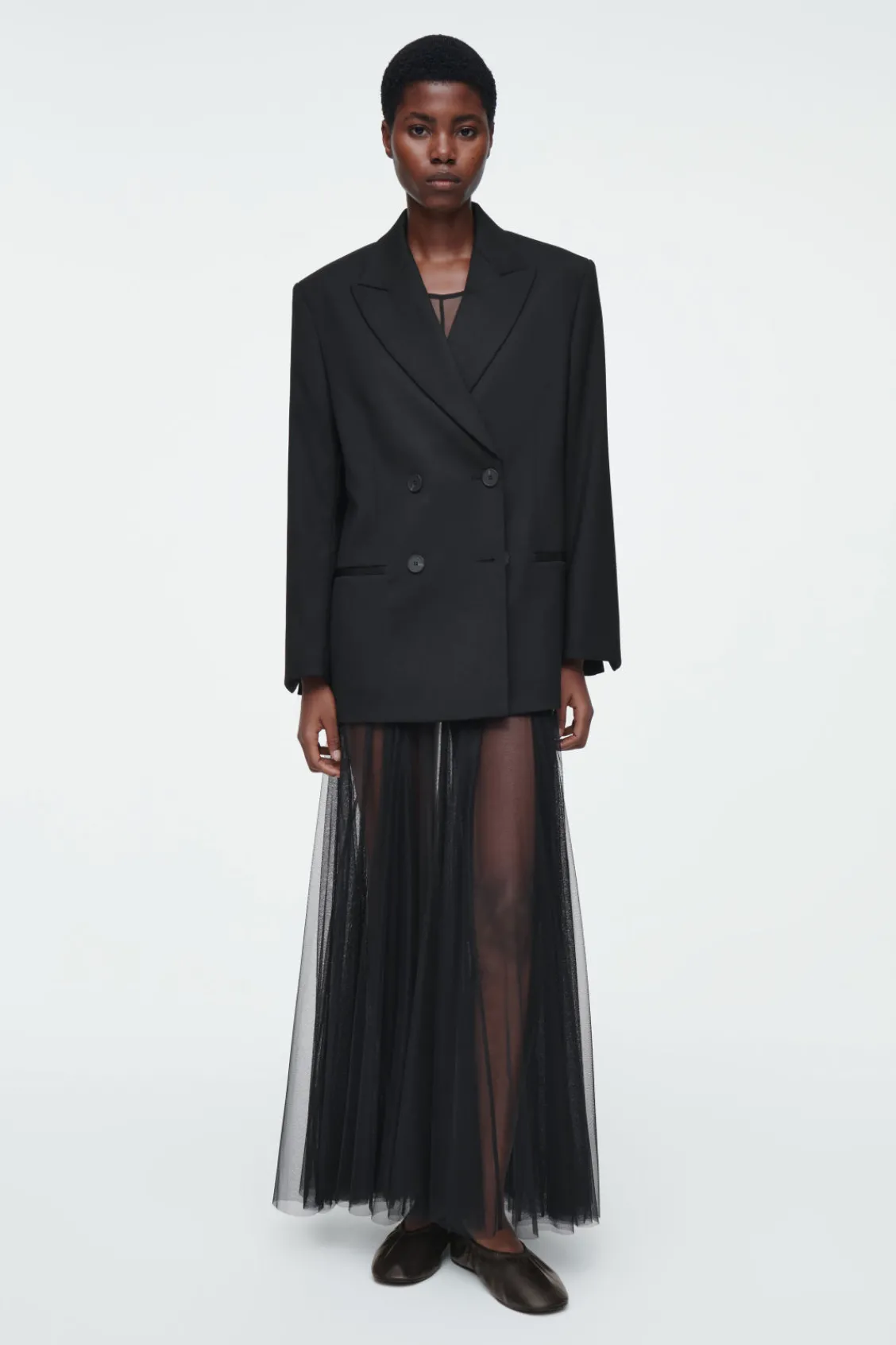 COS THE TULLE MAXI DRESS-Women Dresses & Jumpsuits