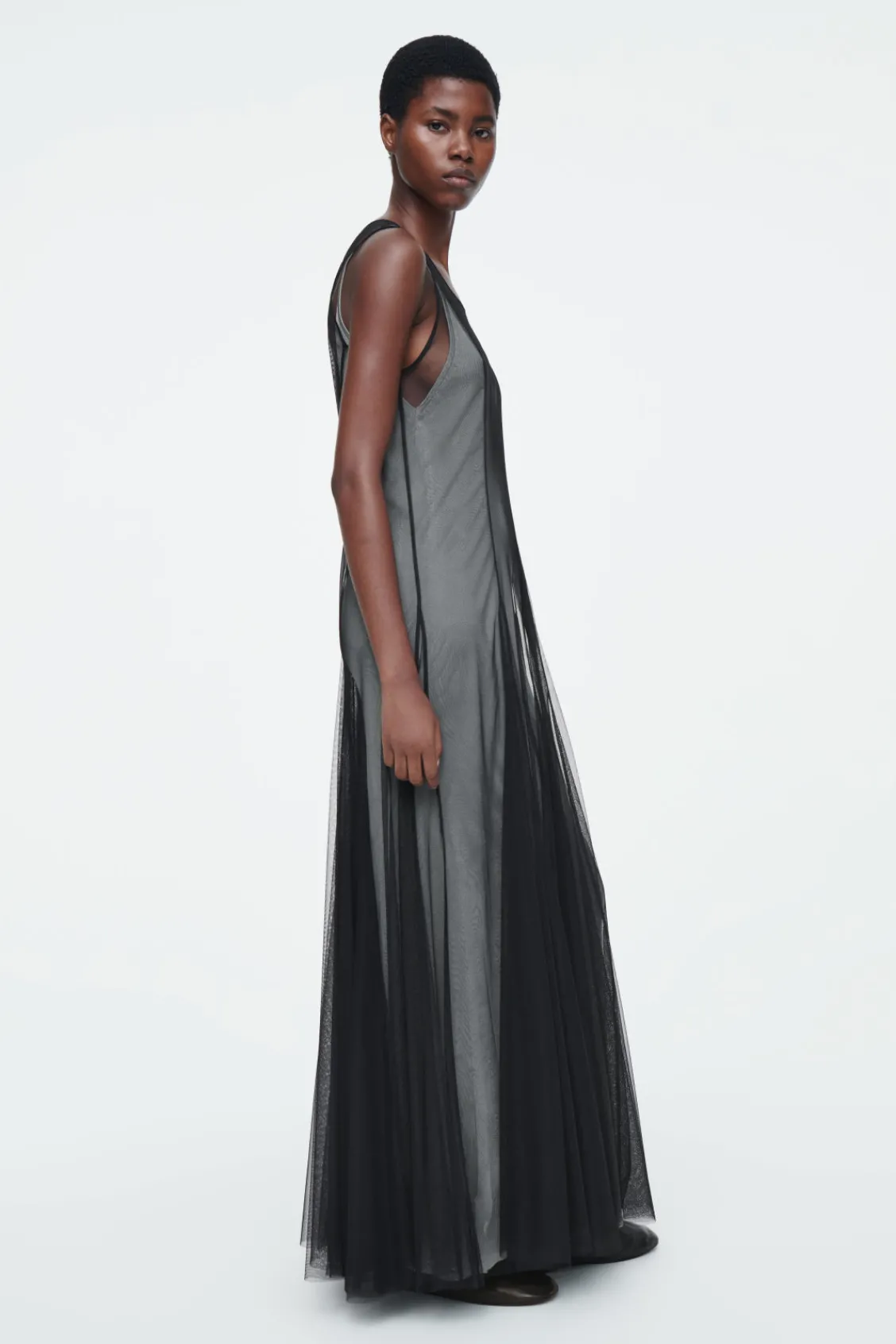 COS THE TULLE MAXI DRESS-Women Dresses & Jumpsuits