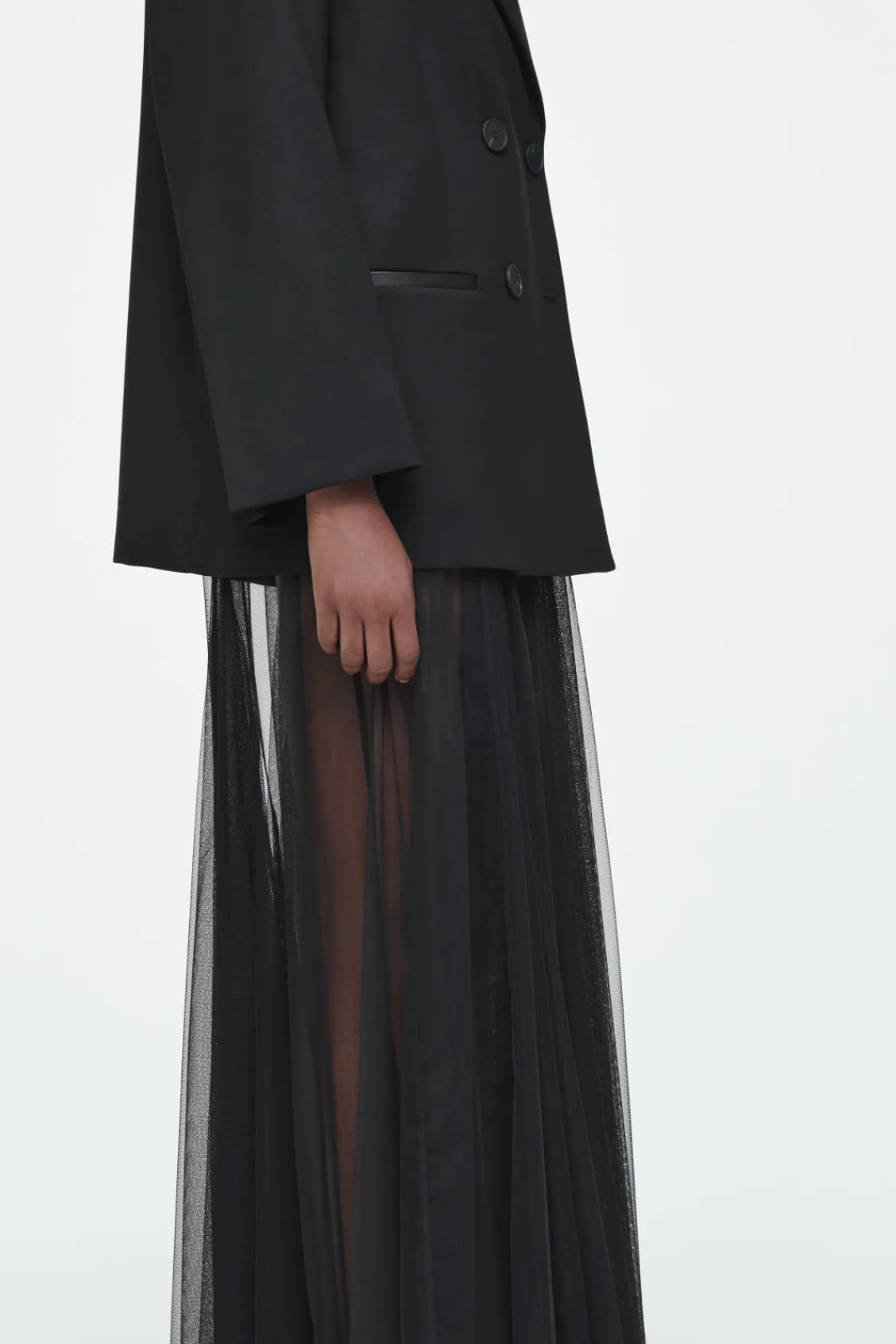 COS THE TULLE MAXI DRESS-Women Dresses & Jumpsuits