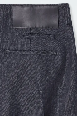 COS THE WIDE-LEG RAW DENIM JEANS-Women Jeans | Pants