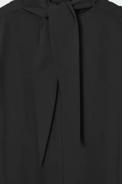 COS TIE-DETAIL TURTLENECK DRESS-Women Dresses & Jumpsuits
