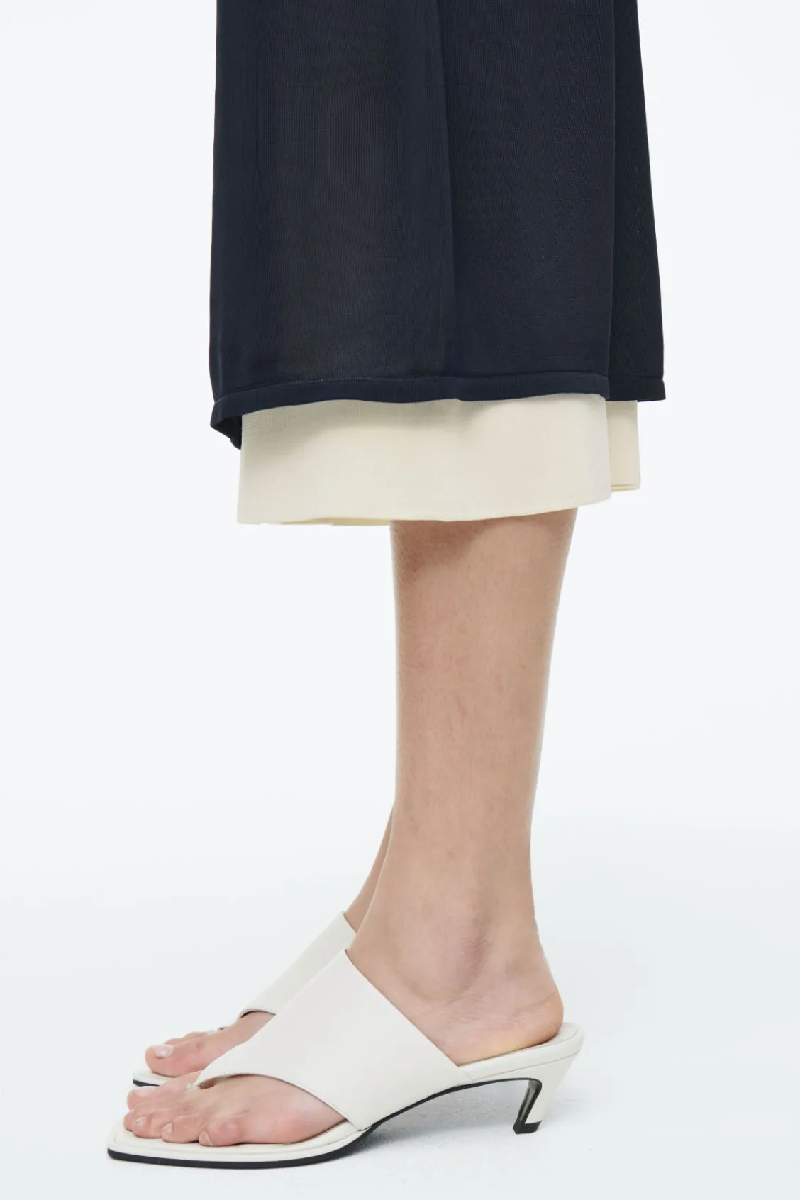 COS TOE-POST HEELED SANDALS-Women Shoes