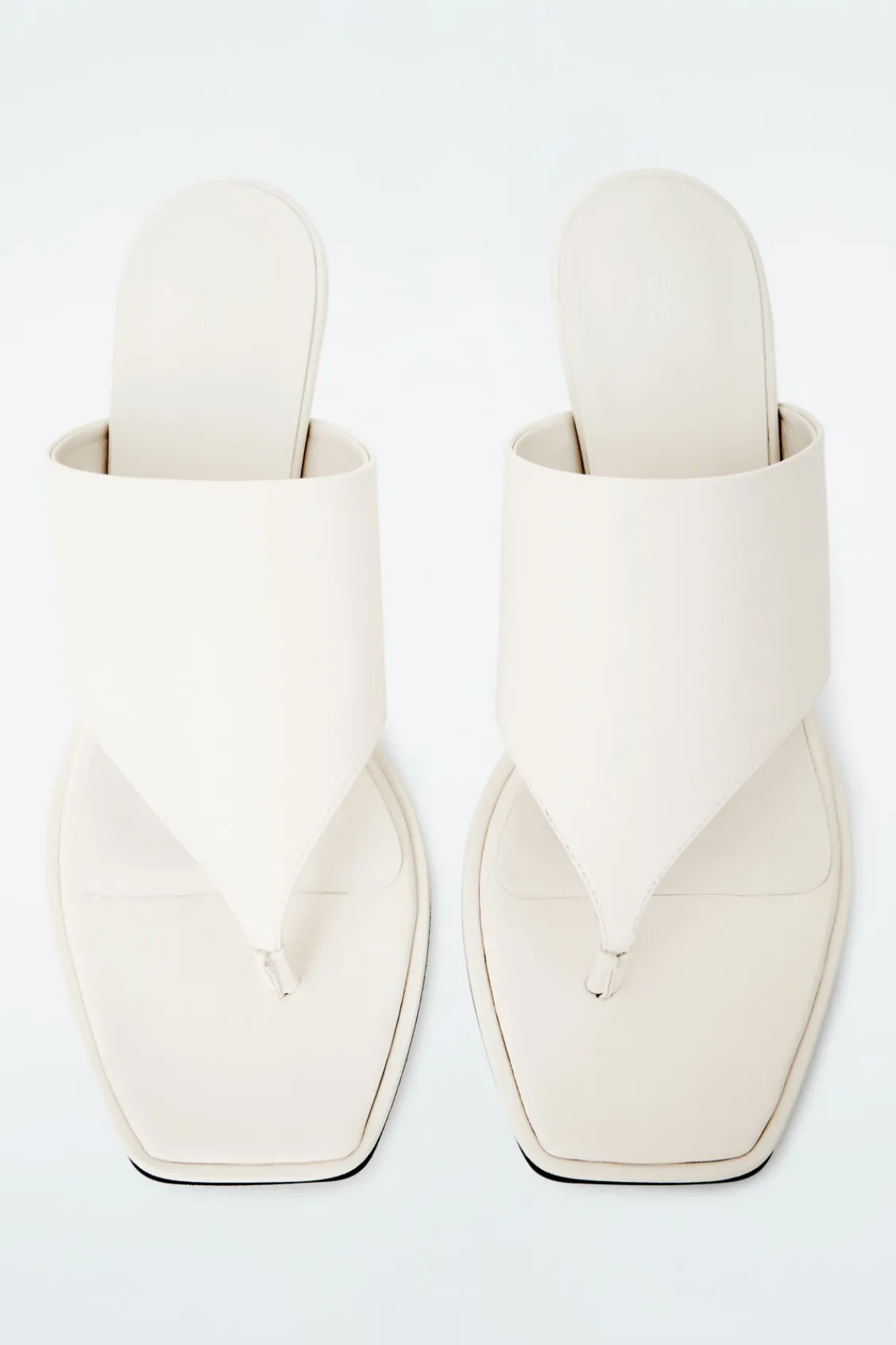 COS TOE-POST HEELED SANDALS-Women Shoes