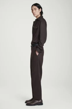 COS TOPSTITCHED TAPERED PANTS- Matching Sets | Pants