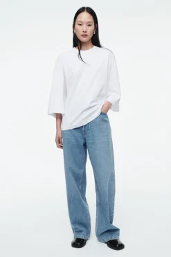COS TRAPEZE RELAXED T-SHIRT-Women Tops
