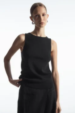 COS TUBULAR KNITTED TANK TOP-Women Tops | Sweaters & Cardigans