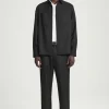 COS TURN-UP WOOL-BLEND PANTS- Pants