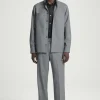 COS TURN-UP WOOL-BLEND PANTS- Matching Sets | Pants