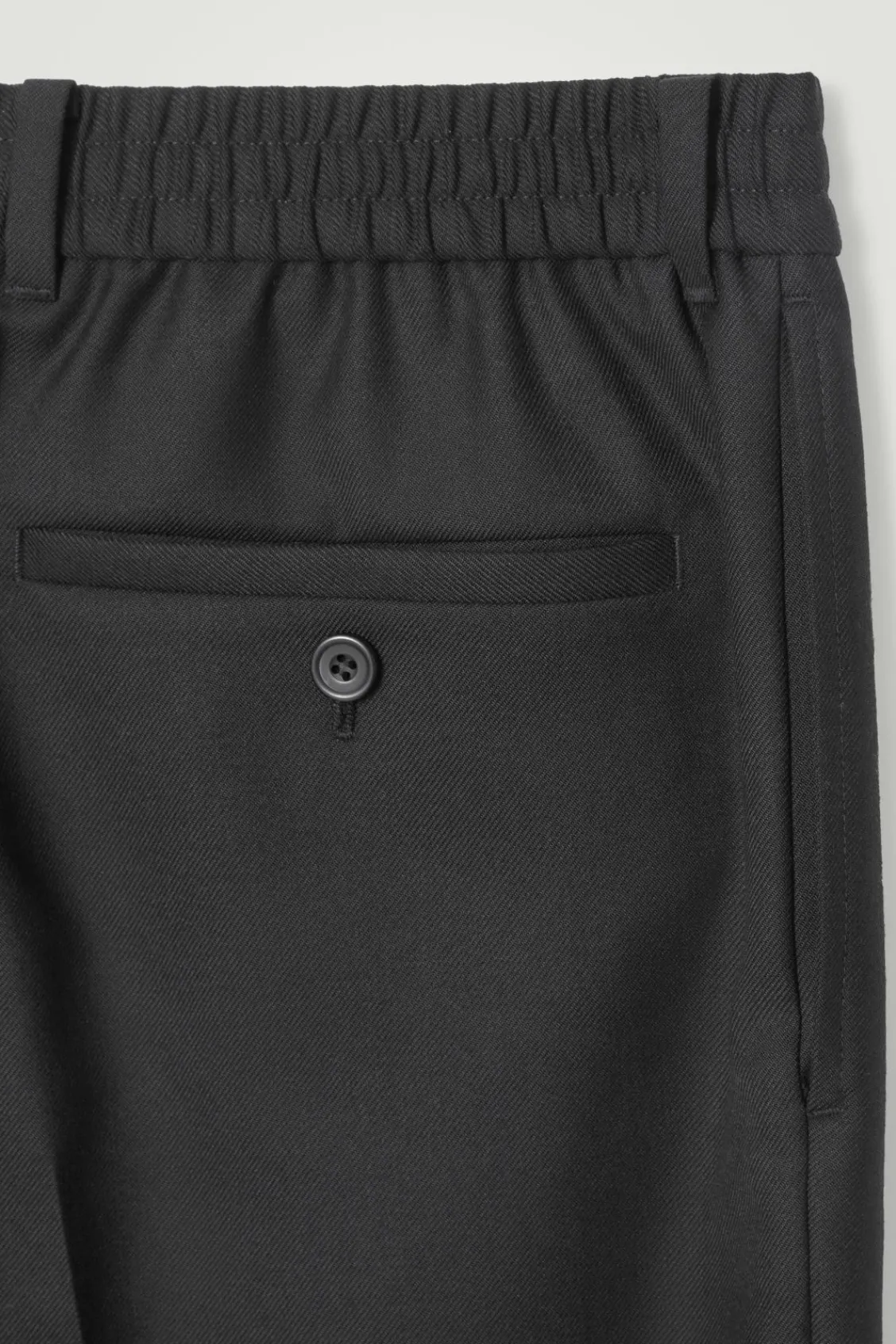 COS TURN-UP WOOL-BLEND PANTS- Pants