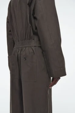 COS TWILL BOILERSUIT-Women Dresses & Jumpsuits | Pants